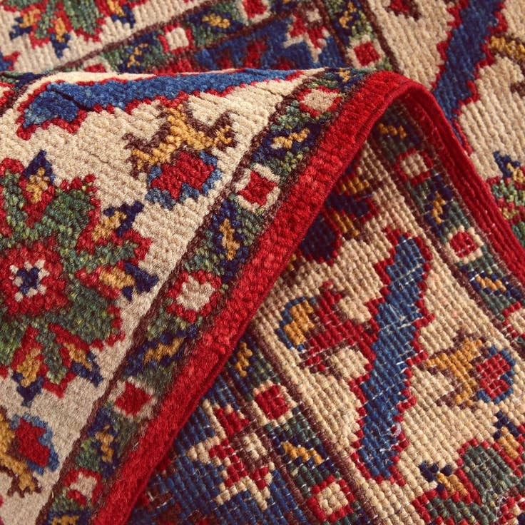 Detail image of 2' x 3' Hand Knotted Kazak Rug