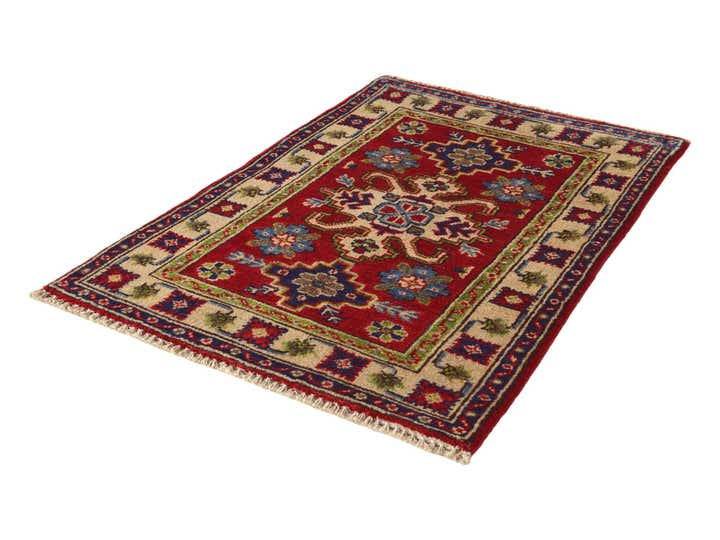 1' 11 x 2' 10 Hand Knotted Kazak Rug