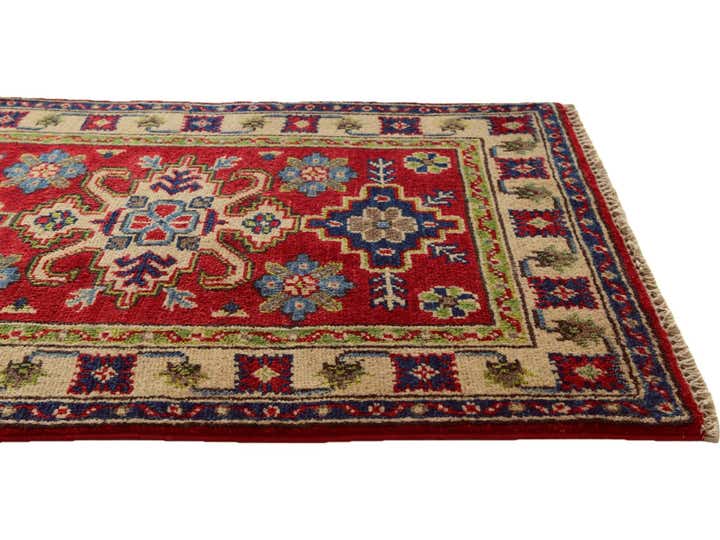 1' 11 x 2' 10 Hand Knotted Kazak Rug