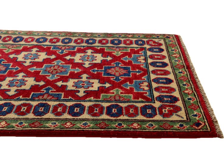 Detail image of 2' 1 x 3' Hand Knotted Kazak Rug