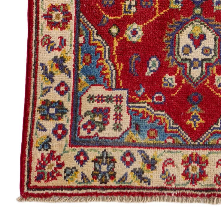 Detail image of 2' x 3' 4 Hand Knotted Kazak Rug