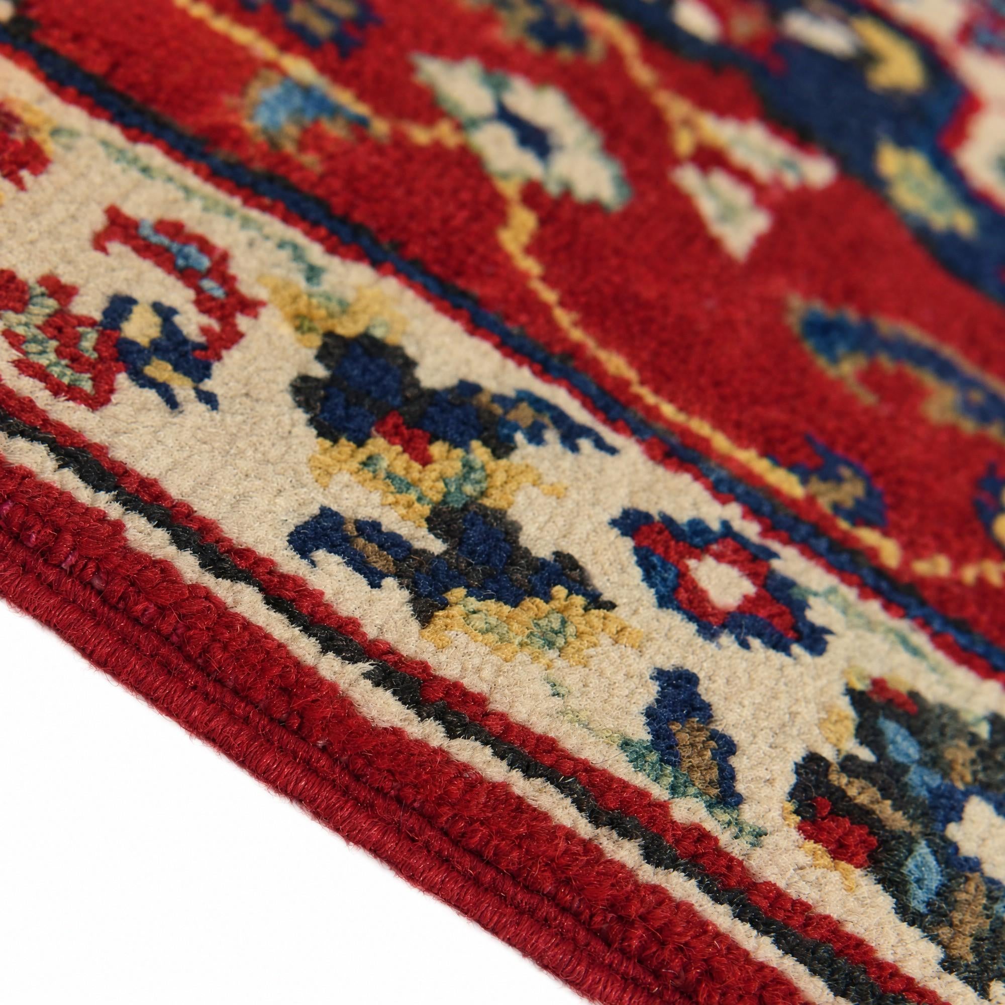 60cm x 100cm Hand Knotted Kazak Rug