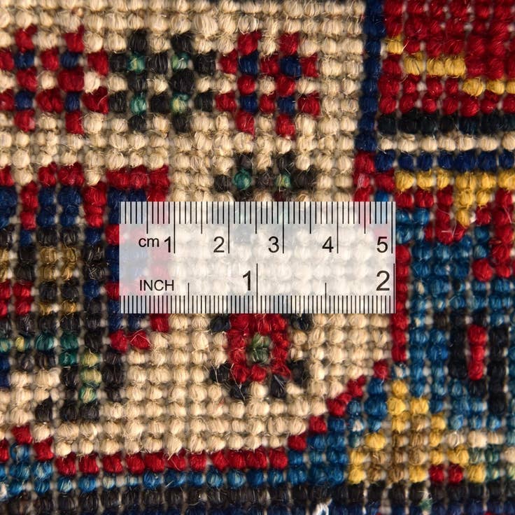 Detail image of 2' x 3' 4 Hand Knotted Kazak Rug