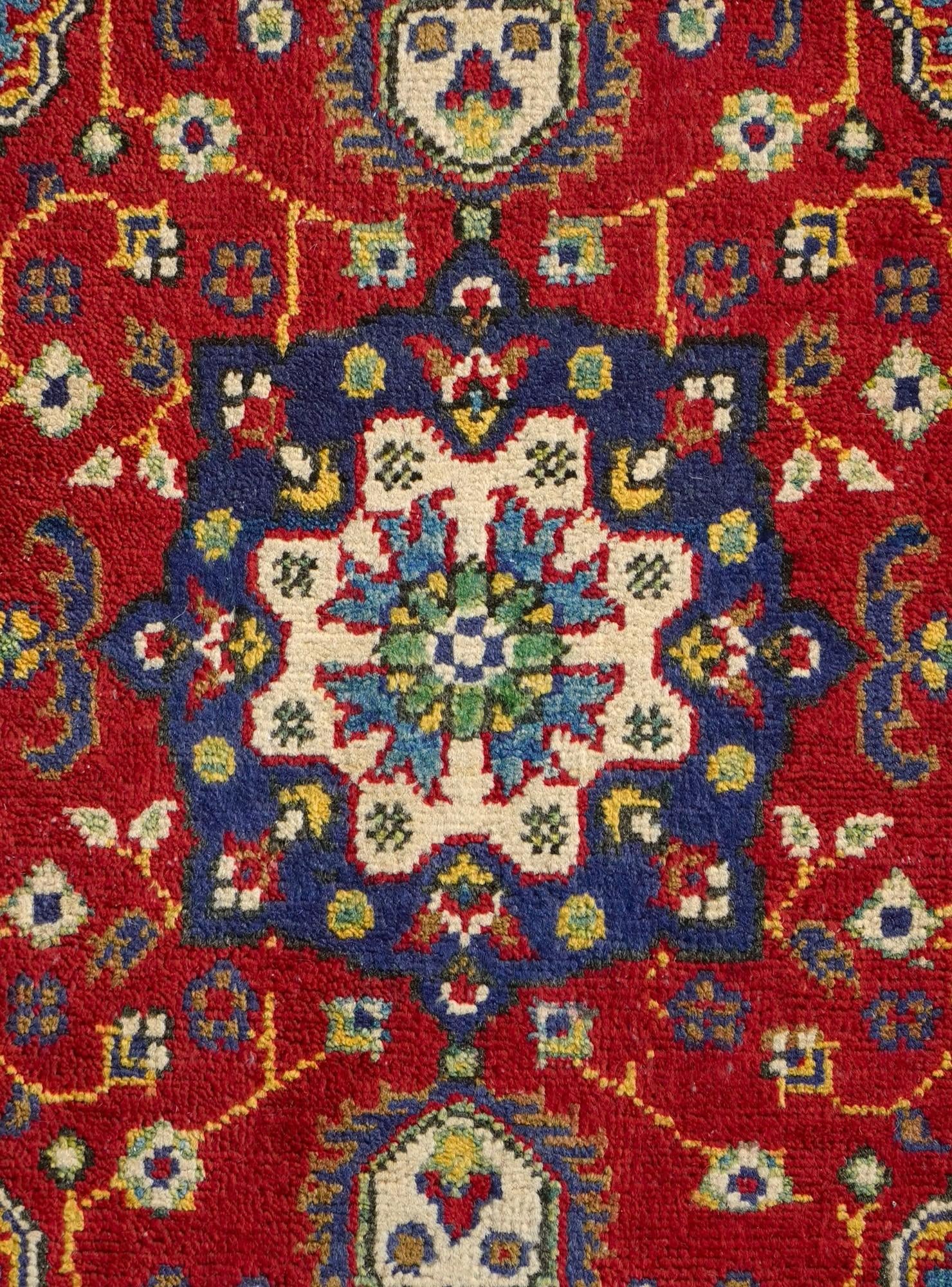 2' x 3' 4 Hand Knotted Kazak Rug