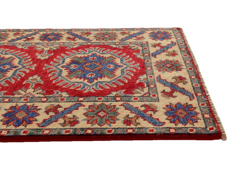 Detail image of 2' x 3' 2 Hand Knotted Kazak Rug