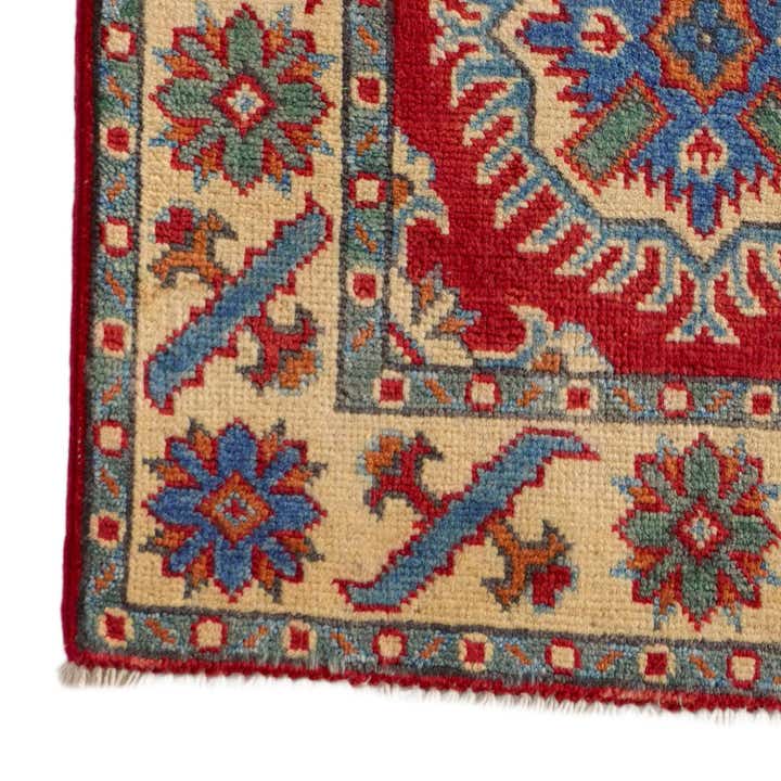 2' x 3' 2 Hand Knotted Kazak Rug