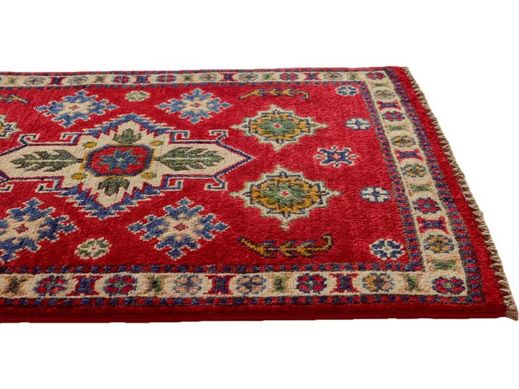 Detail image of 2' x 3' 1 Hand Knotted Kazak Rug