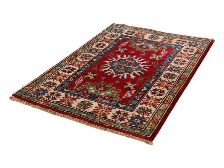 Detail image of 2' x 2' 11 Hand Knotted Kazak Rug