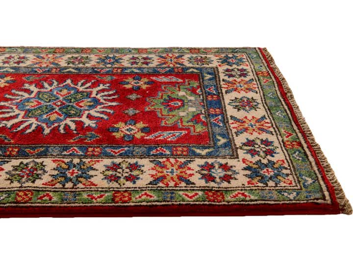 2' x 2' 11 Hand Knotted Kazak Rug