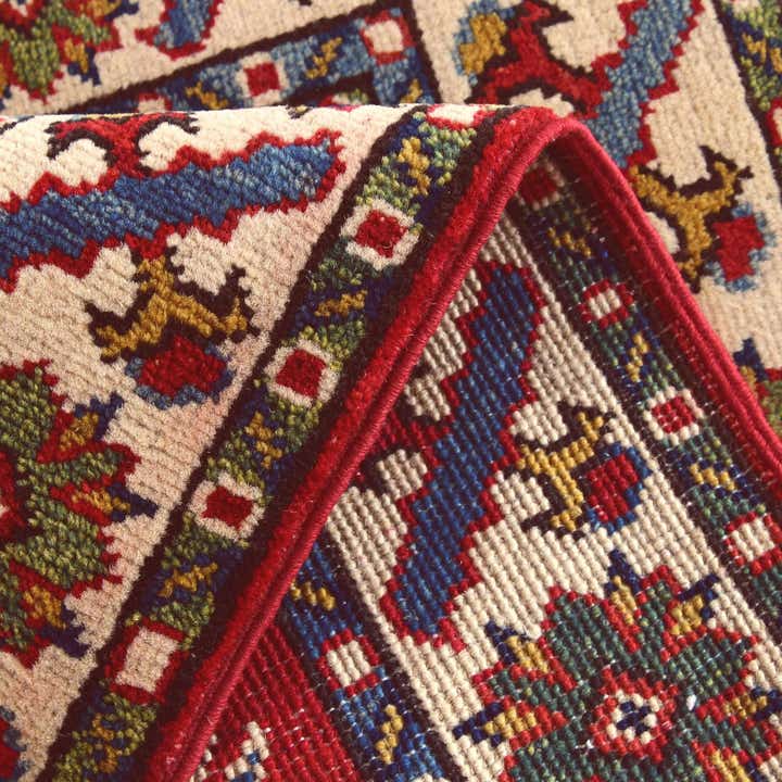 2' 1 x 2' 11 Hand Knotted Kazak Rug