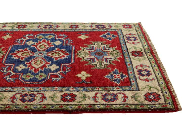2' x 2' 11 Hand Knotted Kazak Rug
