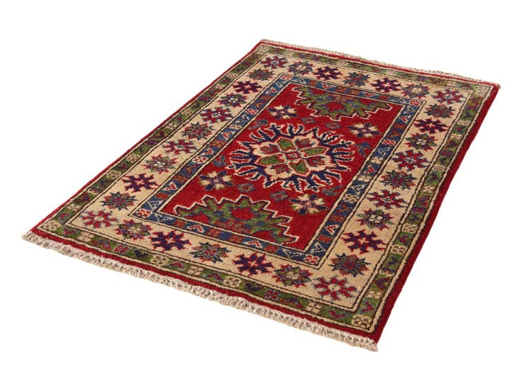 Detail image of 2' x 2' 11 Hand Knotted Kazak Rug