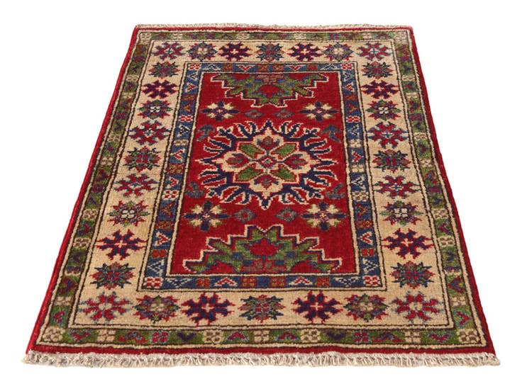Detail image of 2' x 2' 11 Hand Knotted Kazak Rug