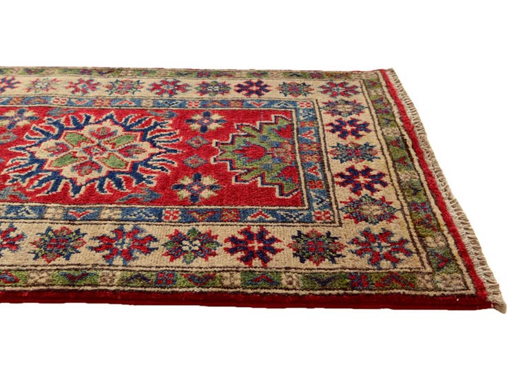 Detail image of 2' x 2' 11 Hand Knotted Kazak Rug