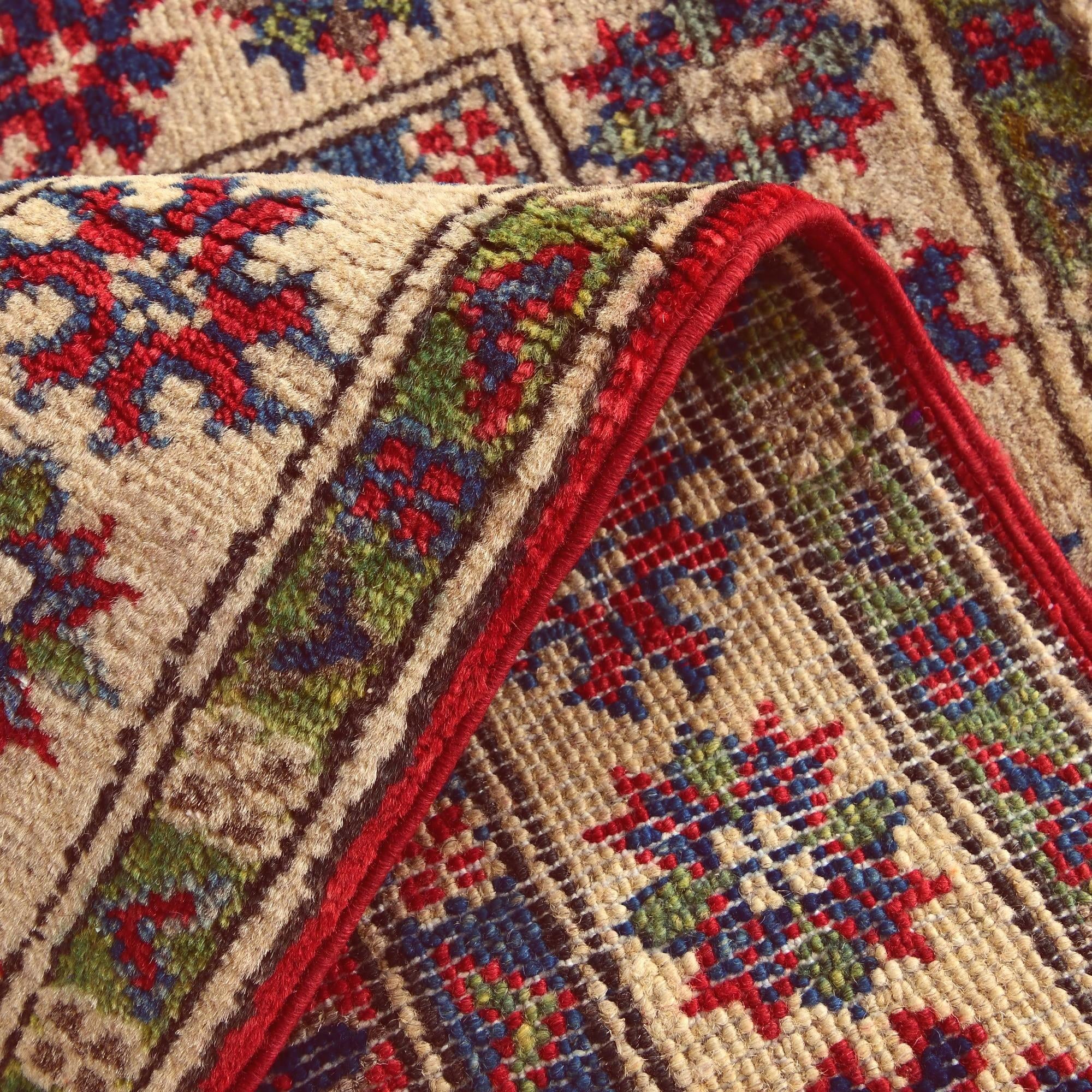 2' x 2' 11 Hand Knotted Kazak Rug