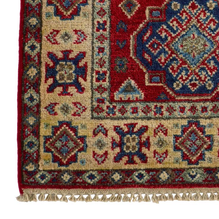 Detail image of 2' x 3' Hand Knotted Kazak Rug