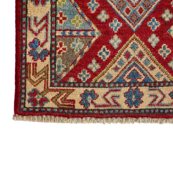 2' x 3' Hand Knotted Kazak Rug