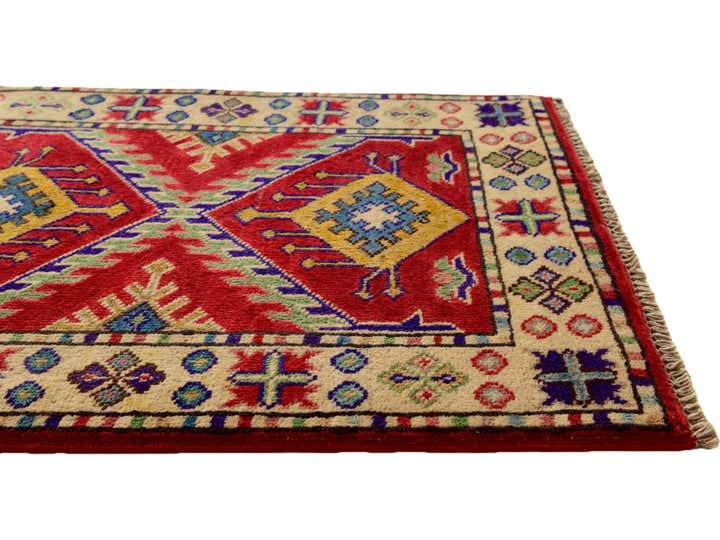 2' x 2' 7 Hand Knotted Kazak Rug