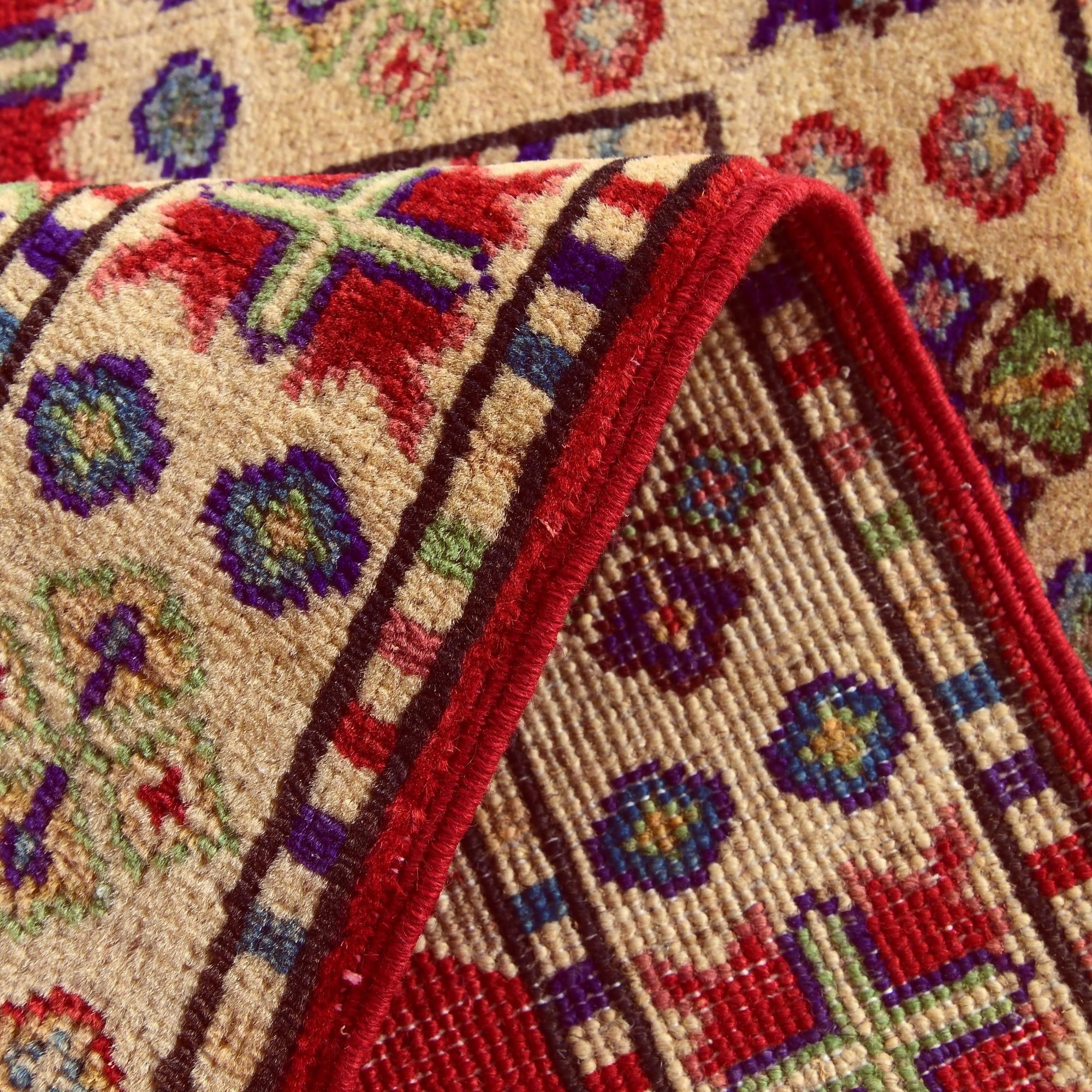 2' x 2' 7 Hand Knotted Kazak Rug