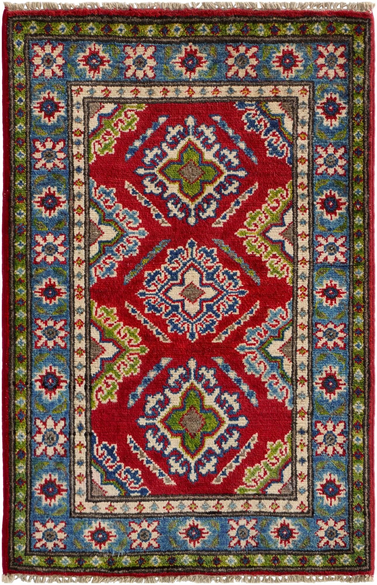 2' 1 x 3' 1 Hand Knotted Kazak Rug