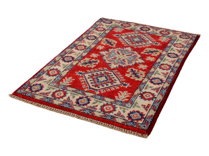2' x 2' 11 Hand Knotted Kazak Rug