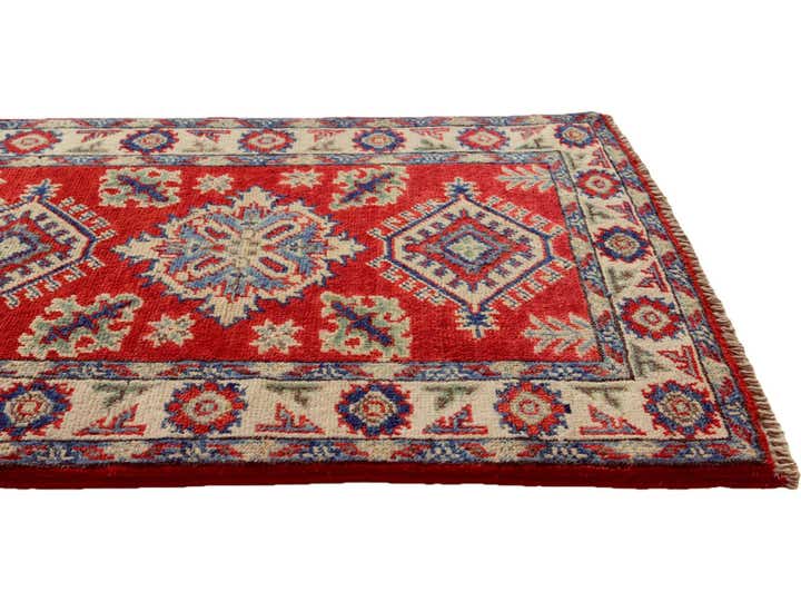 2' x 2' 11 Hand Knotted Kazak Rug