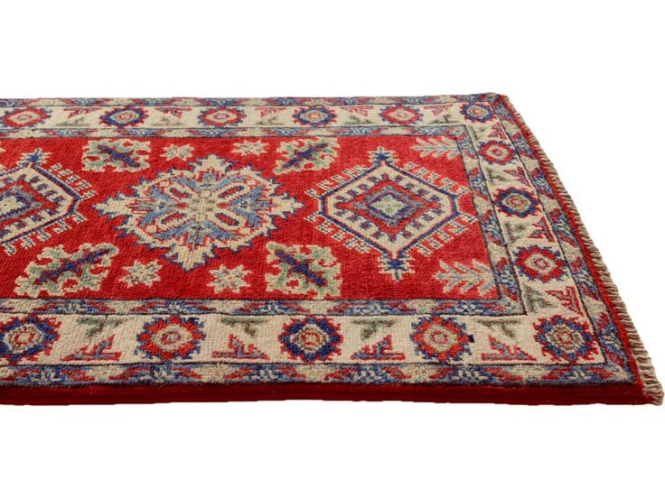 Detail image of 2' x 2' 11 Hand Knotted Kazak Rug