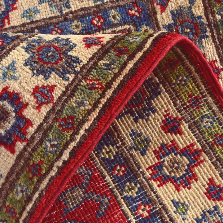 2' 2 x 2' 9 Hand Knotted Kazak Rug
