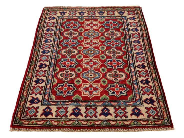 Detail image of 2' 1 x 3' 1 Hand Knotted Kazak Rug