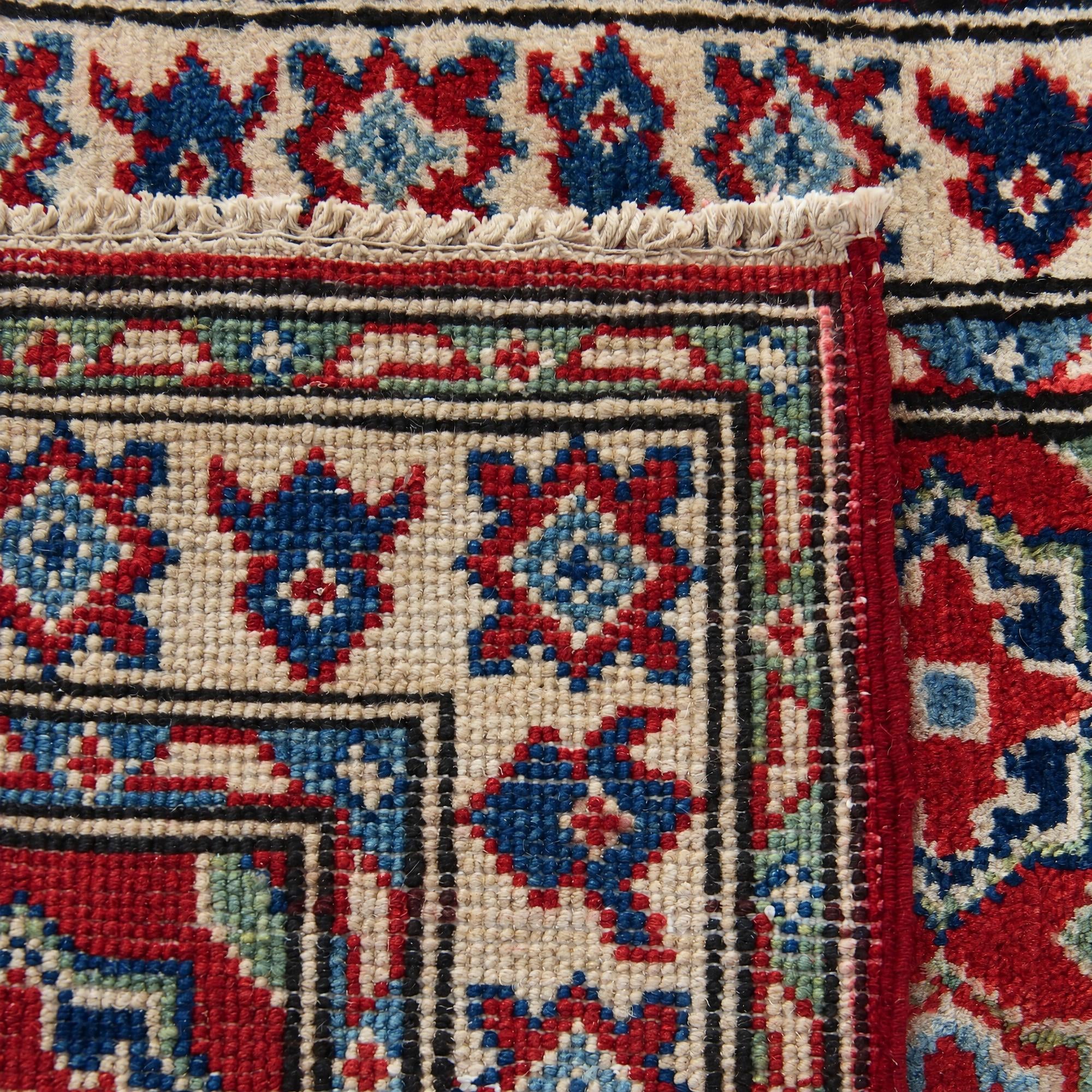 65cm x 95cm Hand Knotted Kazak Rug