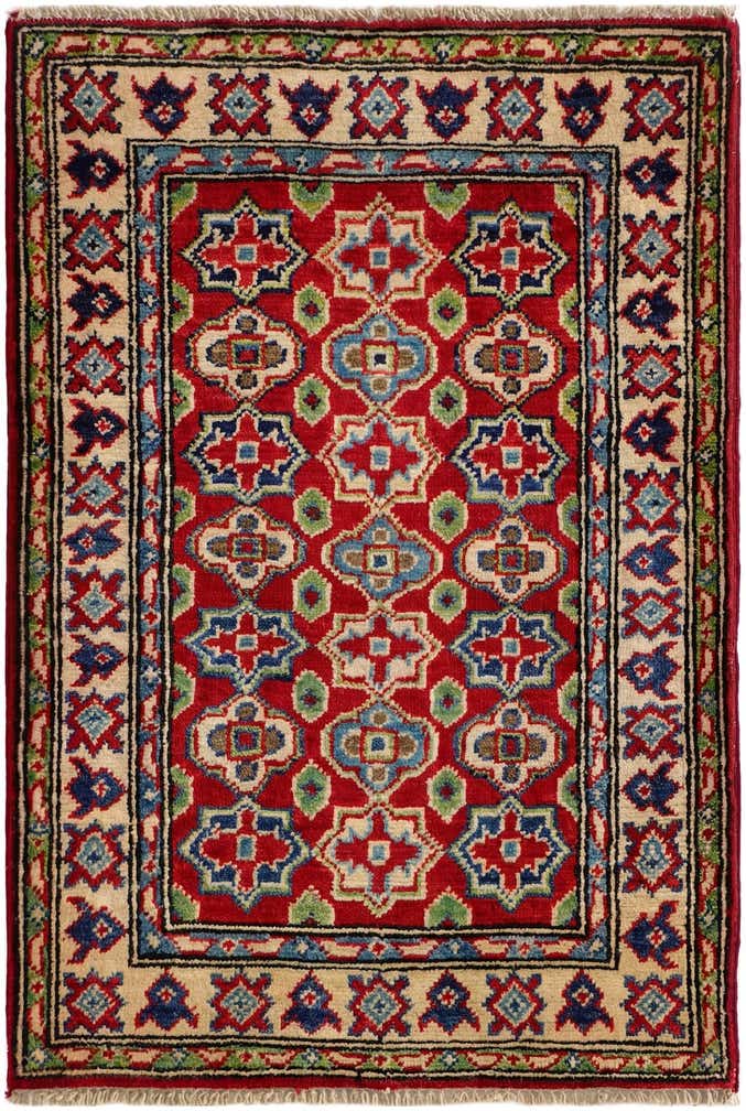 2' 1 x 3' 1 Hand Knotted Kazak Rug