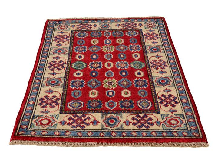 2' 1 x 3' Hand Knotted Kazak Rug