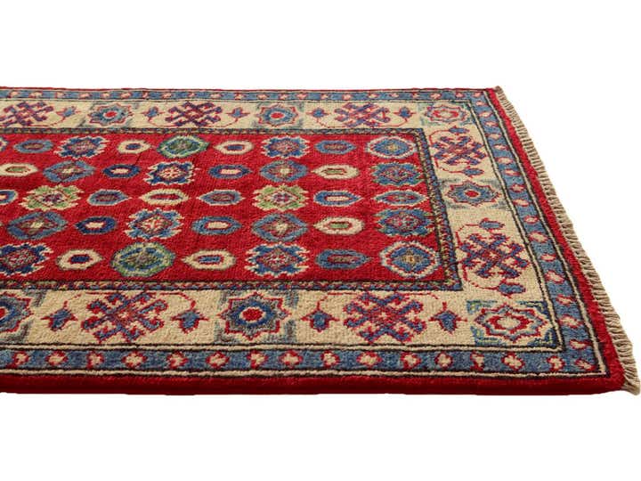 2' 1 x 3' Hand Knotted Kazak Rug