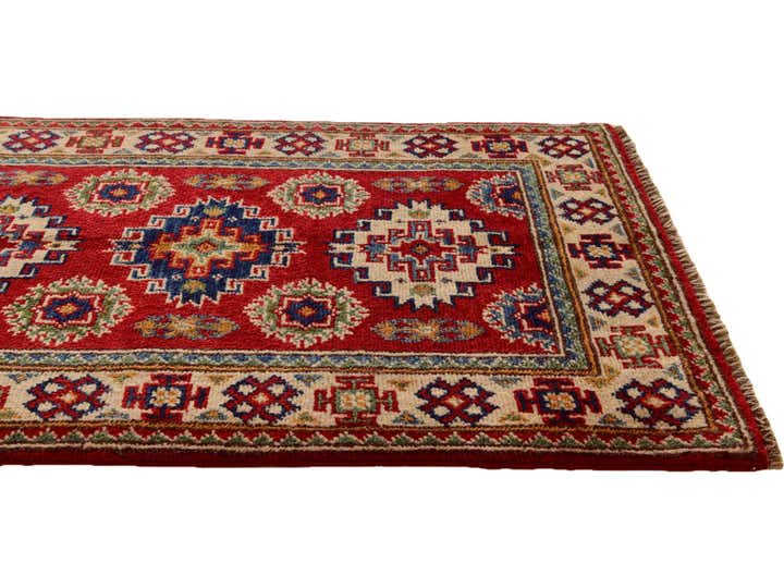2' x 3' 3 Hand Knotted Kazak Rug