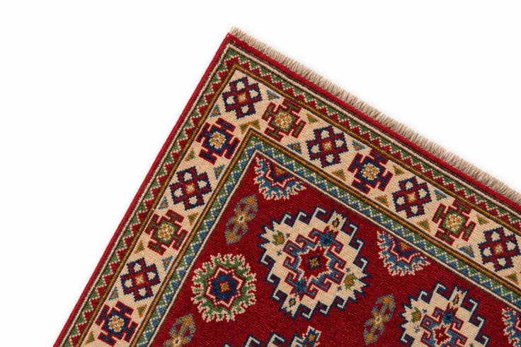 Detail image of 2' x 3' 3 Hand Knotted Kazak Rug