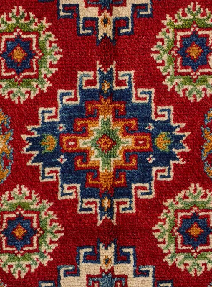 2' x 3' 3 Hand Knotted Kazak Rug