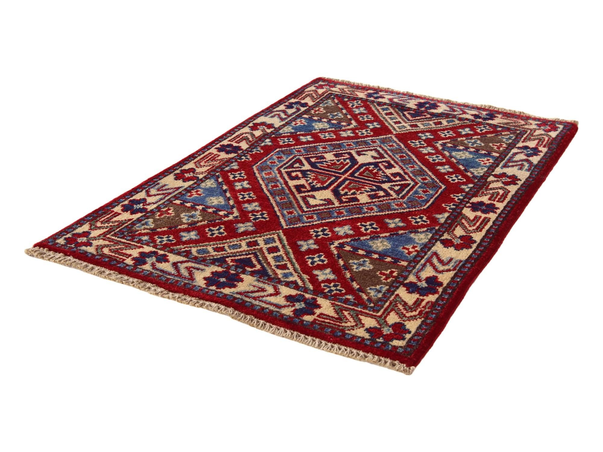 2' 1 x 3' 1 Hand Knotted Kazak Rug