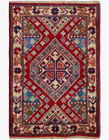 2' 1 x 3' 1 Hand Knotted Kazak Rug