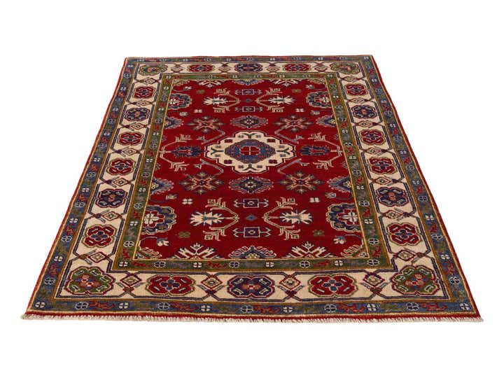 3' 4 x 5' 7 Hand Knotted Kazak Rug
