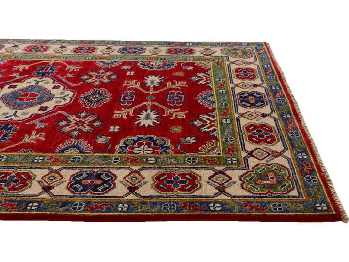 3' 4 x 5' 7 Hand Knotted Kazak Rug