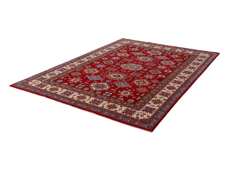 Detail image of 6' 9 x 9' 8 Hand Knotted Kazak Rug