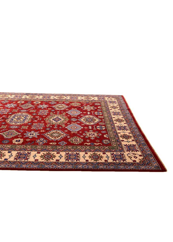 6' 9 x 9' 8 Hand Knotted Kazak Rug