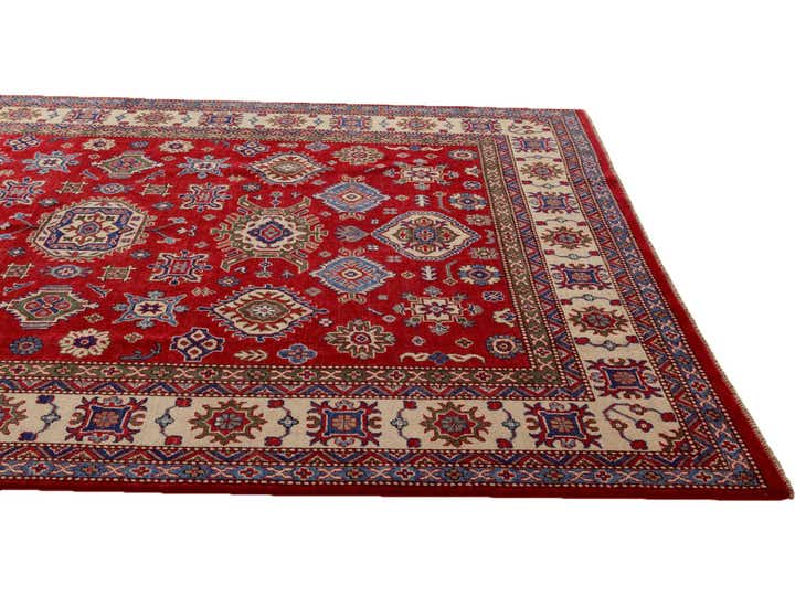 6' 9 x 9' 8 Hand Knotted Kazak Rug