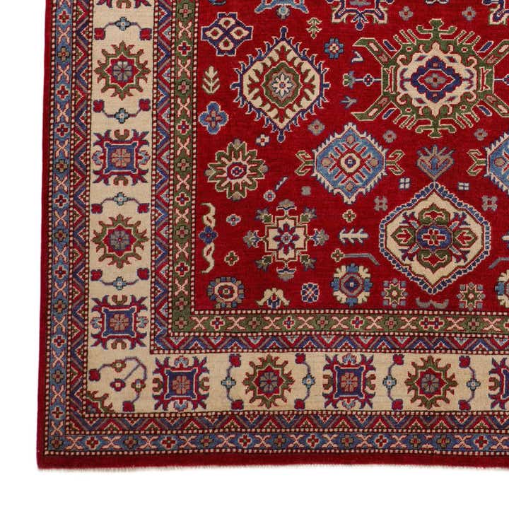 6' 9 x 9' 8 Hand Knotted Kazak Rug
