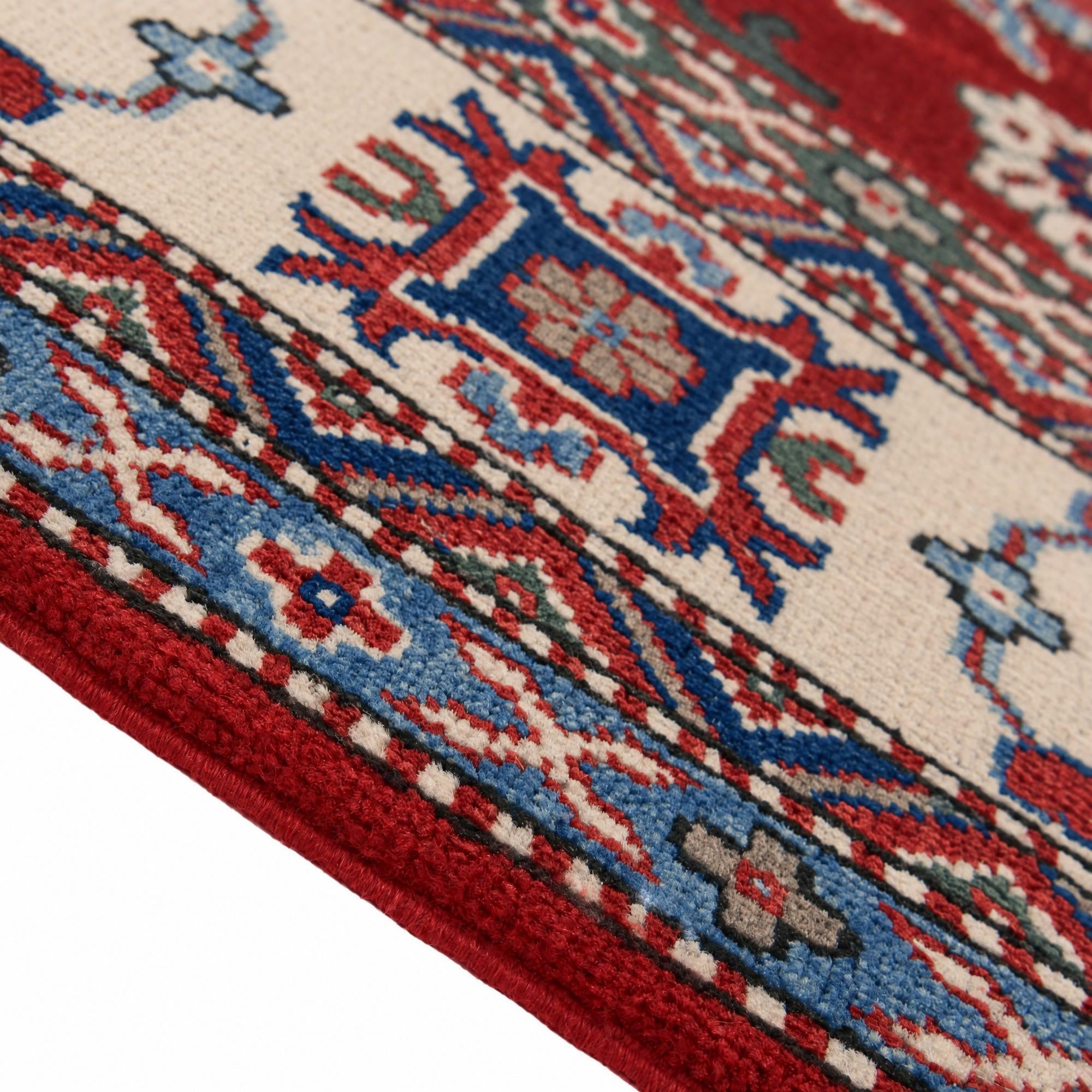 Detail image 8 of 12: 6' 9 x 9' 8 Hand Knotted Kazak Rug