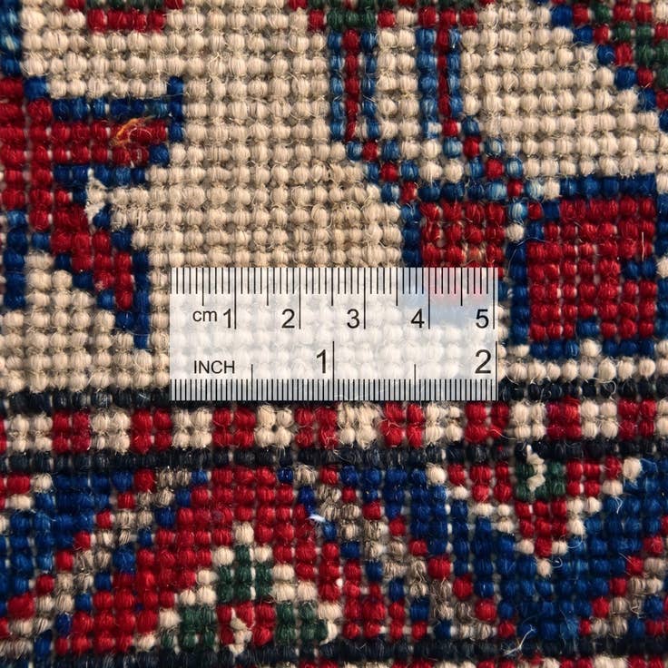 Detail image of 6' 9 x 9' 8 Hand Knotted Kazak Rug