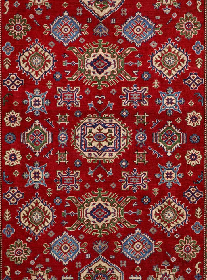 6' 9 x 9' 8 Hand Knotted Kazak Rug