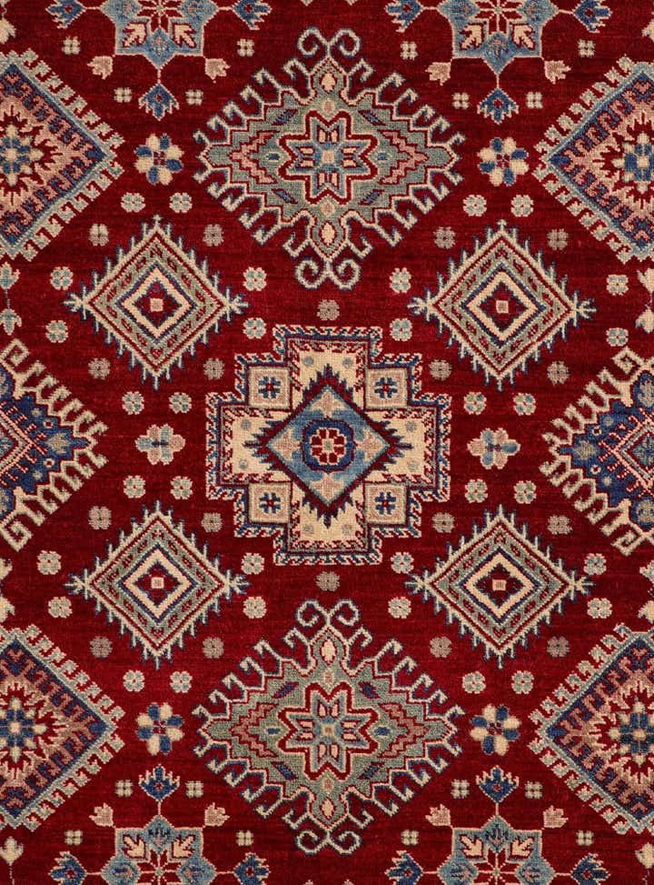 6' 7 x 9' 8 Hand Knotted Kazak Rug