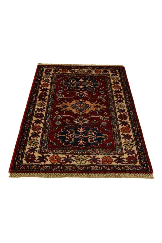 Detail image of 2' 1 x 3' 1 Hand Knotted Kazak Rug