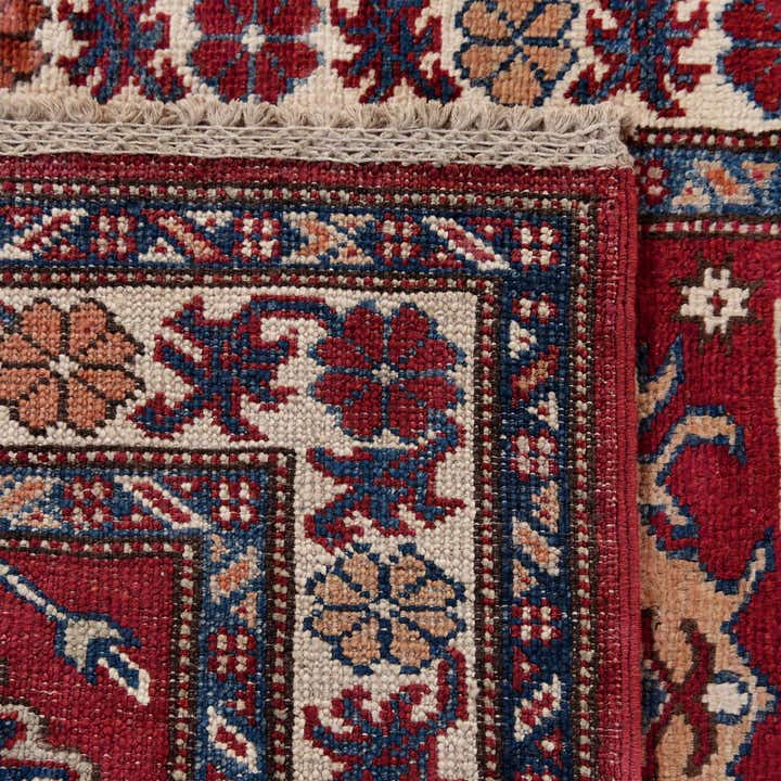 65cm x 95cm Handgeknüpft Kazak Teppich